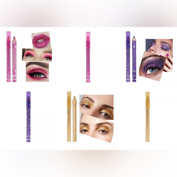 2-In-1 Lip Pen & Eyeshadow Eye Silkworm Shadow Pen Highlighter Lying - Picture 1 of 11